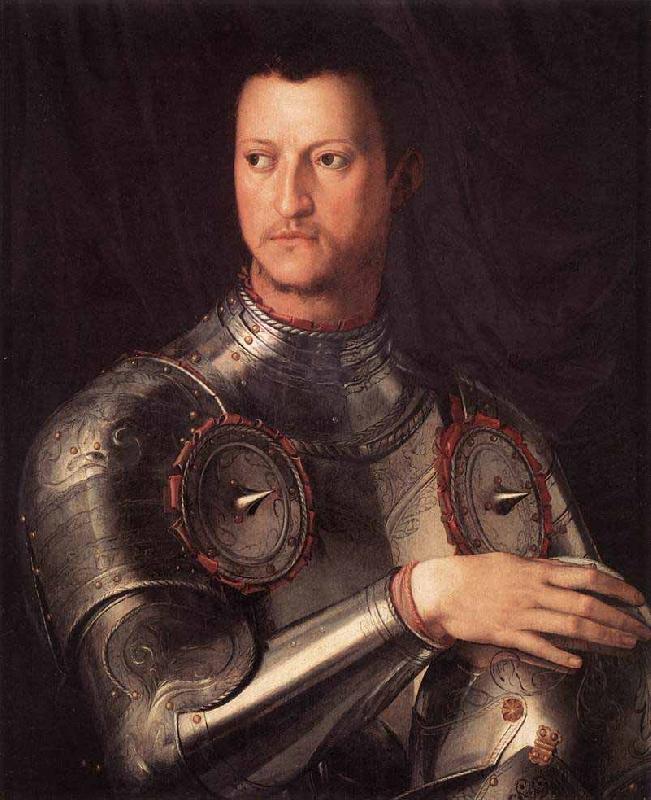 Agnolo Bronzino Portrait of Cosimo I de Medici Sweden oil painting art